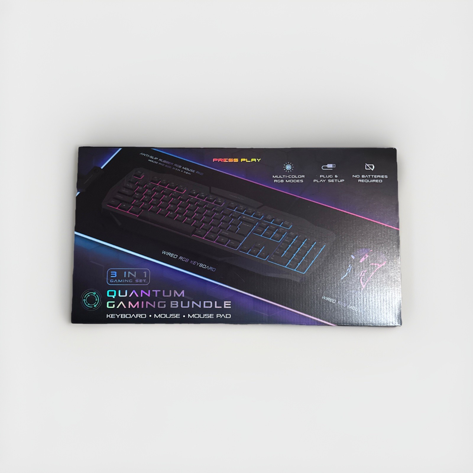 Quantum Gaming Bundle 3 In 1 Gaming Set