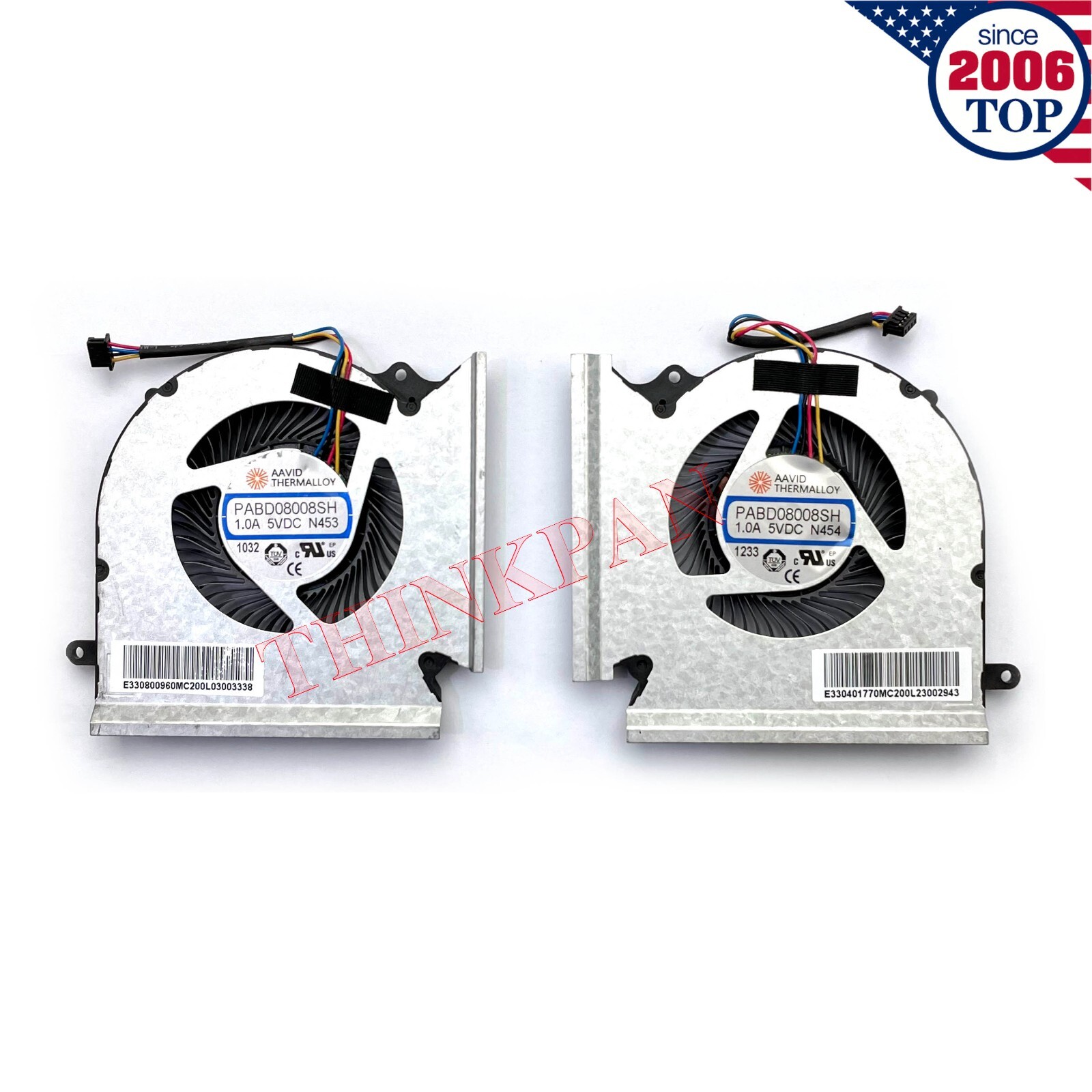 New CPU+GPU Cooling Fan for MSI GE66 10UH 10UG GP66 10UH 10UG (RTX 30 Series)