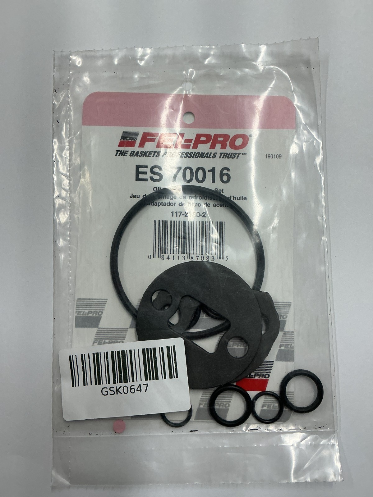 Fel-Pro ES 70016 Engine Oil Cooler Gasket Set Chevy GMC 4.3L V6 Seal Kit
