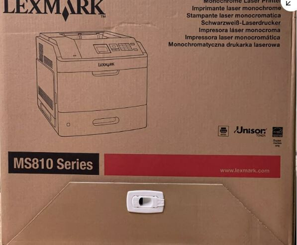 Lexmark MS810N Laser Printer Part# 40G0100 NEW