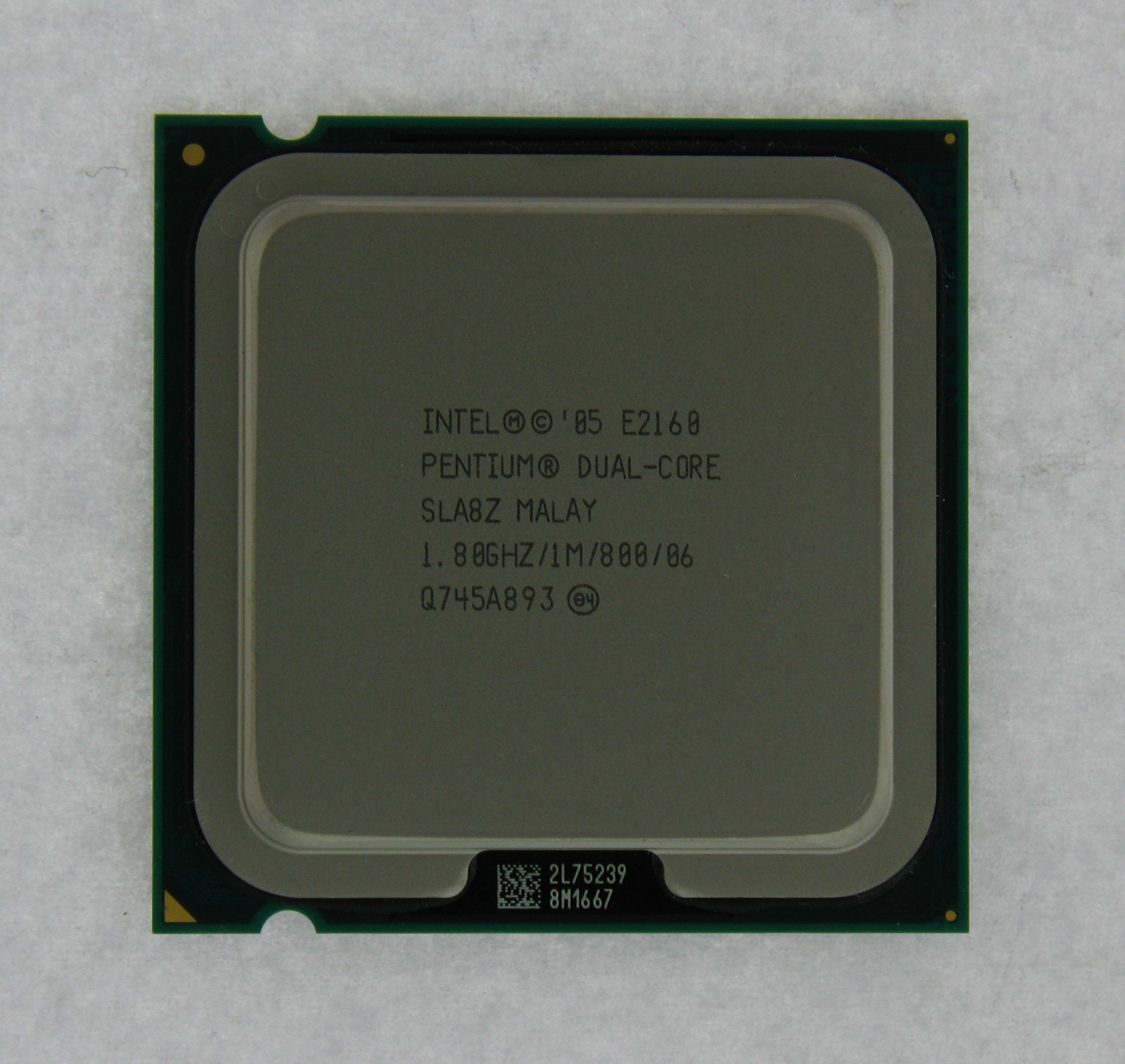 Intel SLA8Z Pentium Dual Core 1.8GHz 1MB 800MHz Processor Socket LGA775 NEW