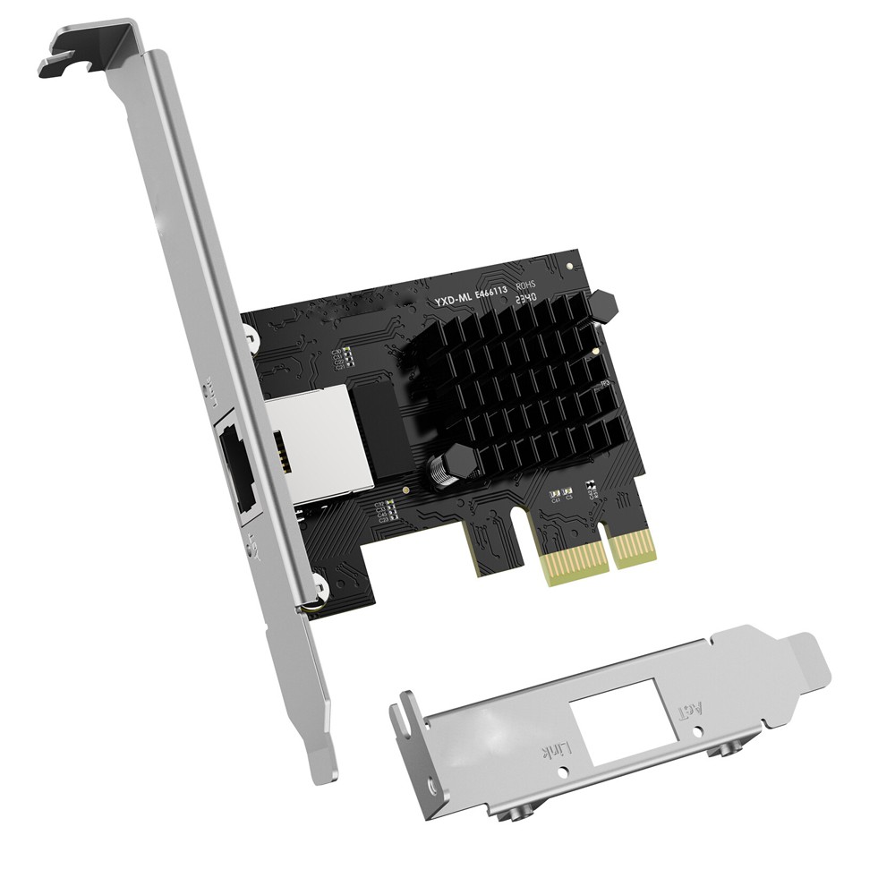 2.5Gbps PCIe Network Adapter Multi-Gigabit Ethernet Card PCI-E to RJ45 LAN