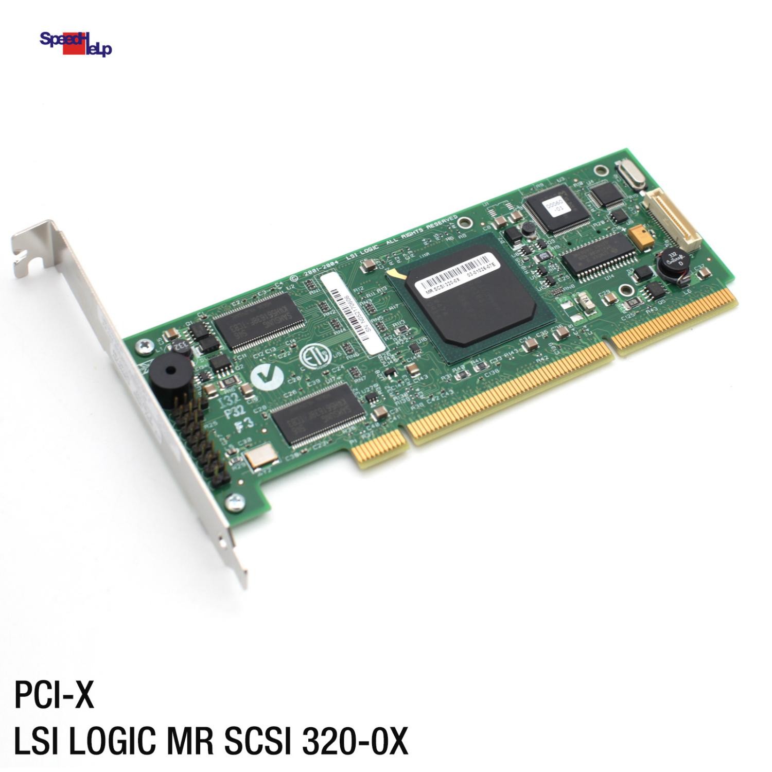 SCSI LSI LOGIC MR SCSI 320-0X Controller PCI-X 133 PCI Adapter Server
