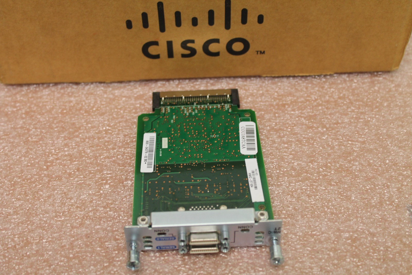 Cisco HWIC2T GENUINE 2Port Serial and Asynchronous WAN Interface Card G2U
