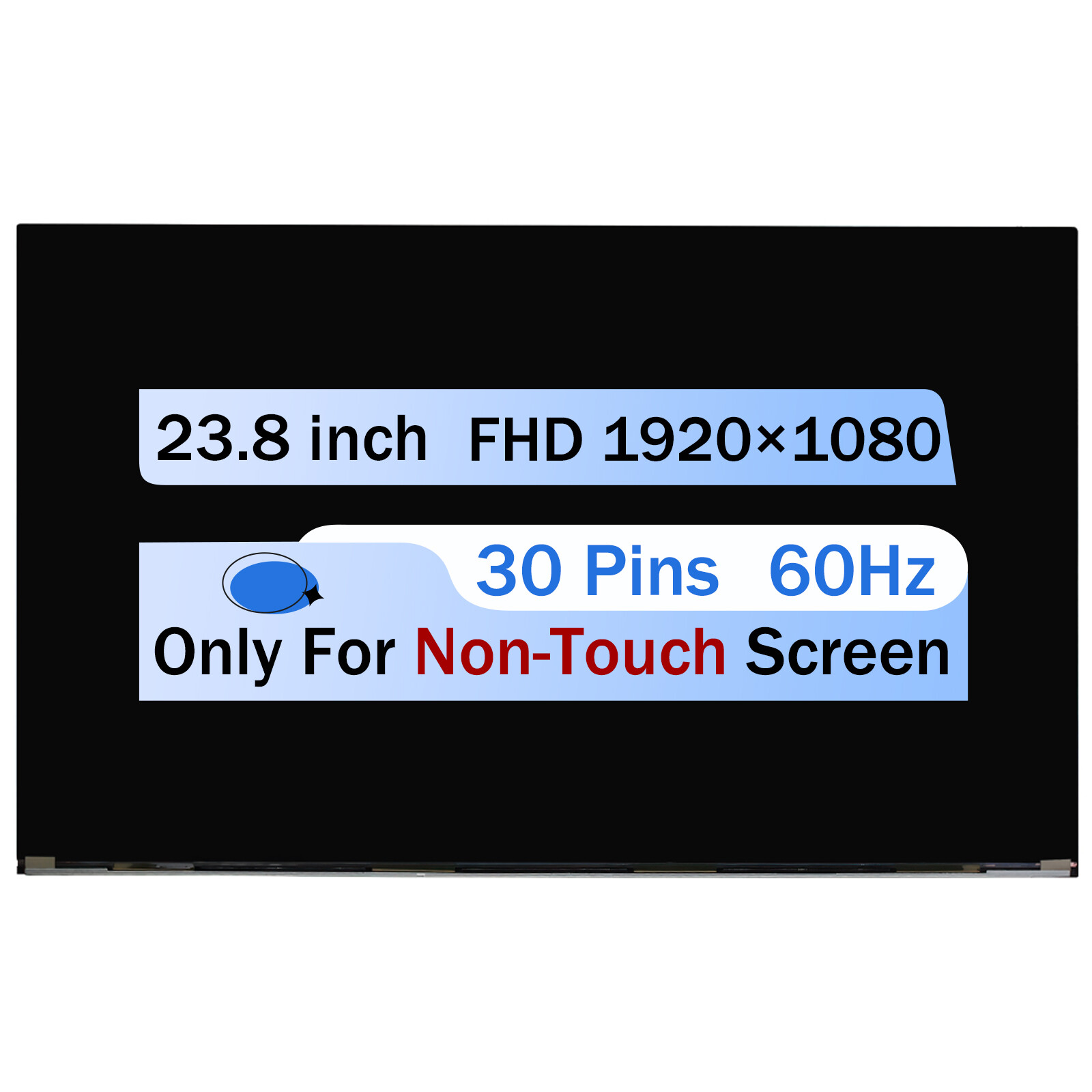 M84859-001 318L5AA 23.8" LCD Non-Touch Screen Replacement Display FHD 1920×1080