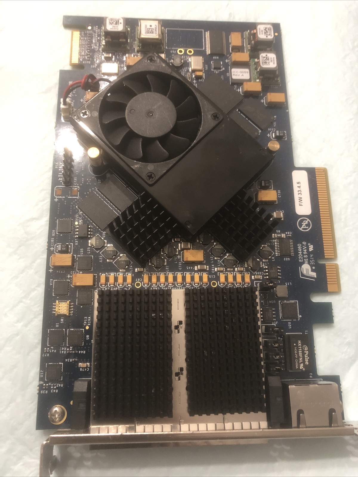 ANIC-40K Quad SFP+ ACCOLADE TECHNOLOGY 10GE Gen2 PCIE Adapter Time Stamping CARD