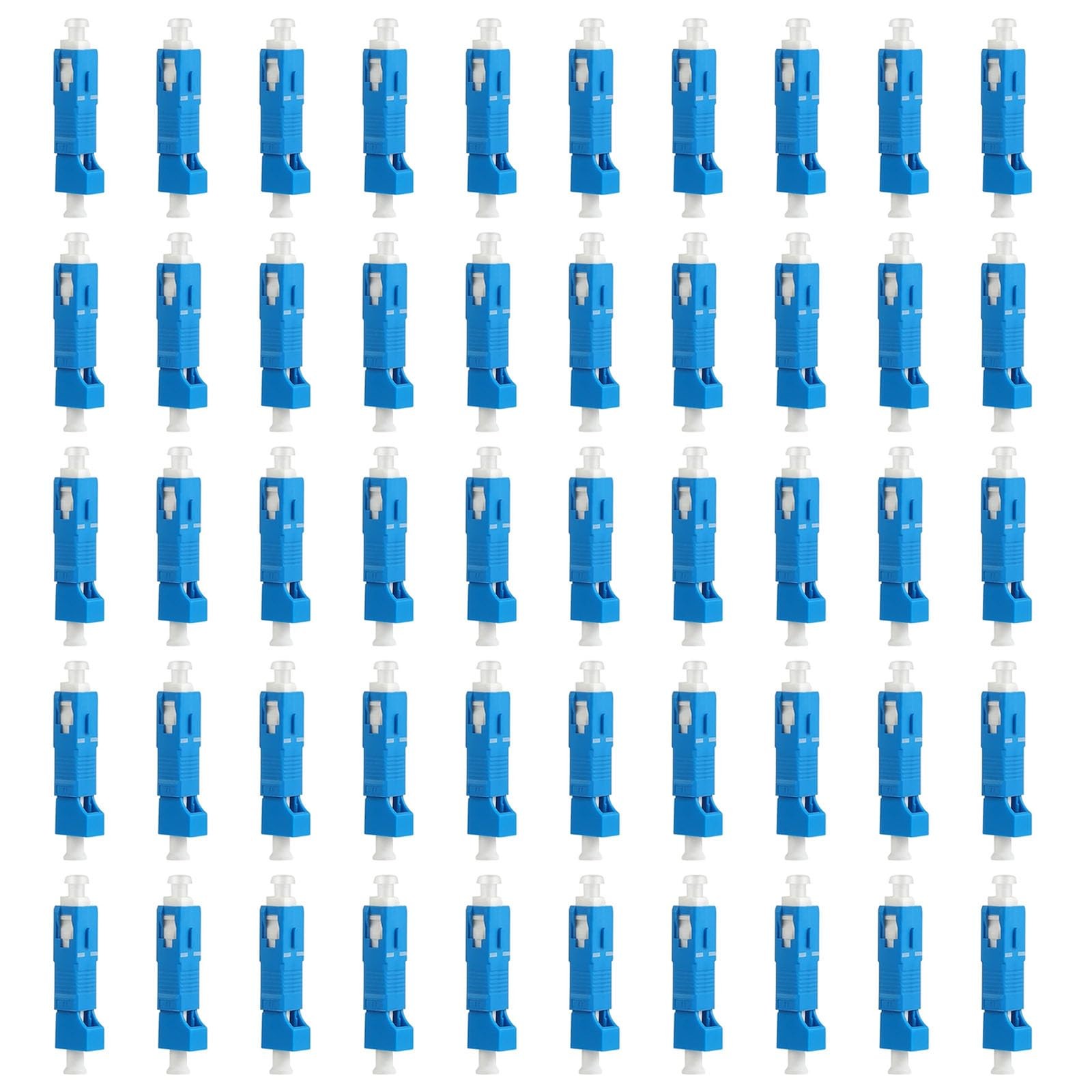 Moocci 50 Pcs SC to LC Adapter Single Mode 9/125um