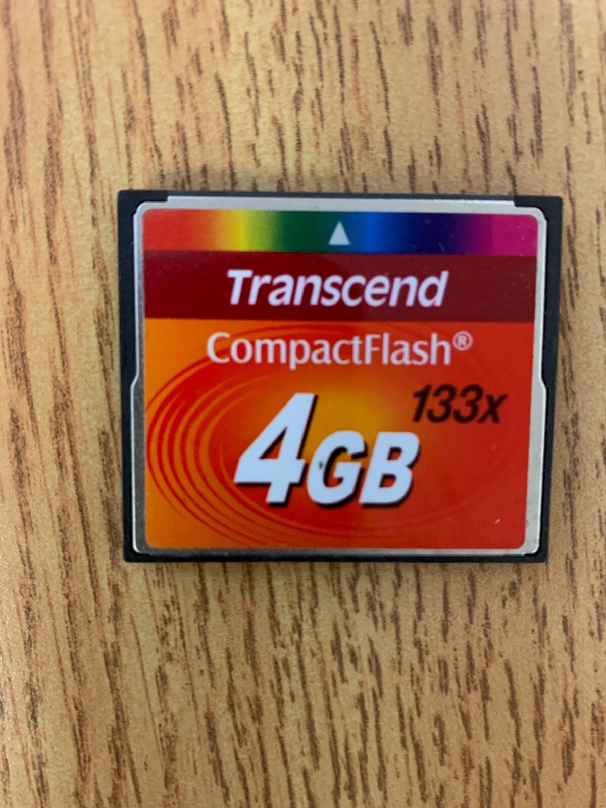 Transcend 4GB Flash Memory Card 133x Compact Flash Card CF