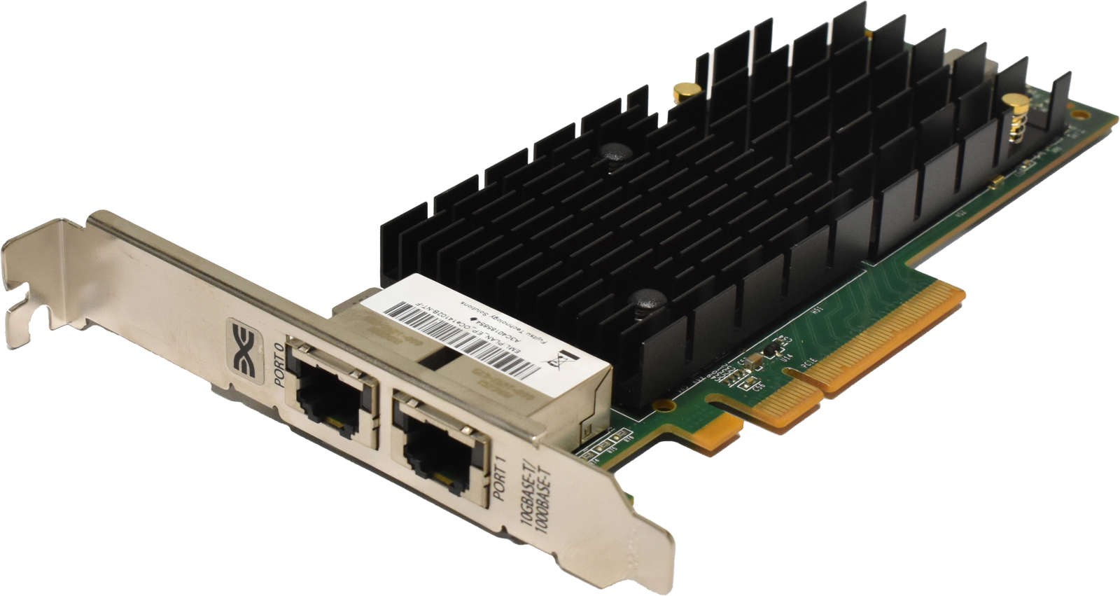 Fujitsu 10GbE Dual Port Network Adapter PCIe RJ45 A3C40185854 OCe14102B-NT-F FP