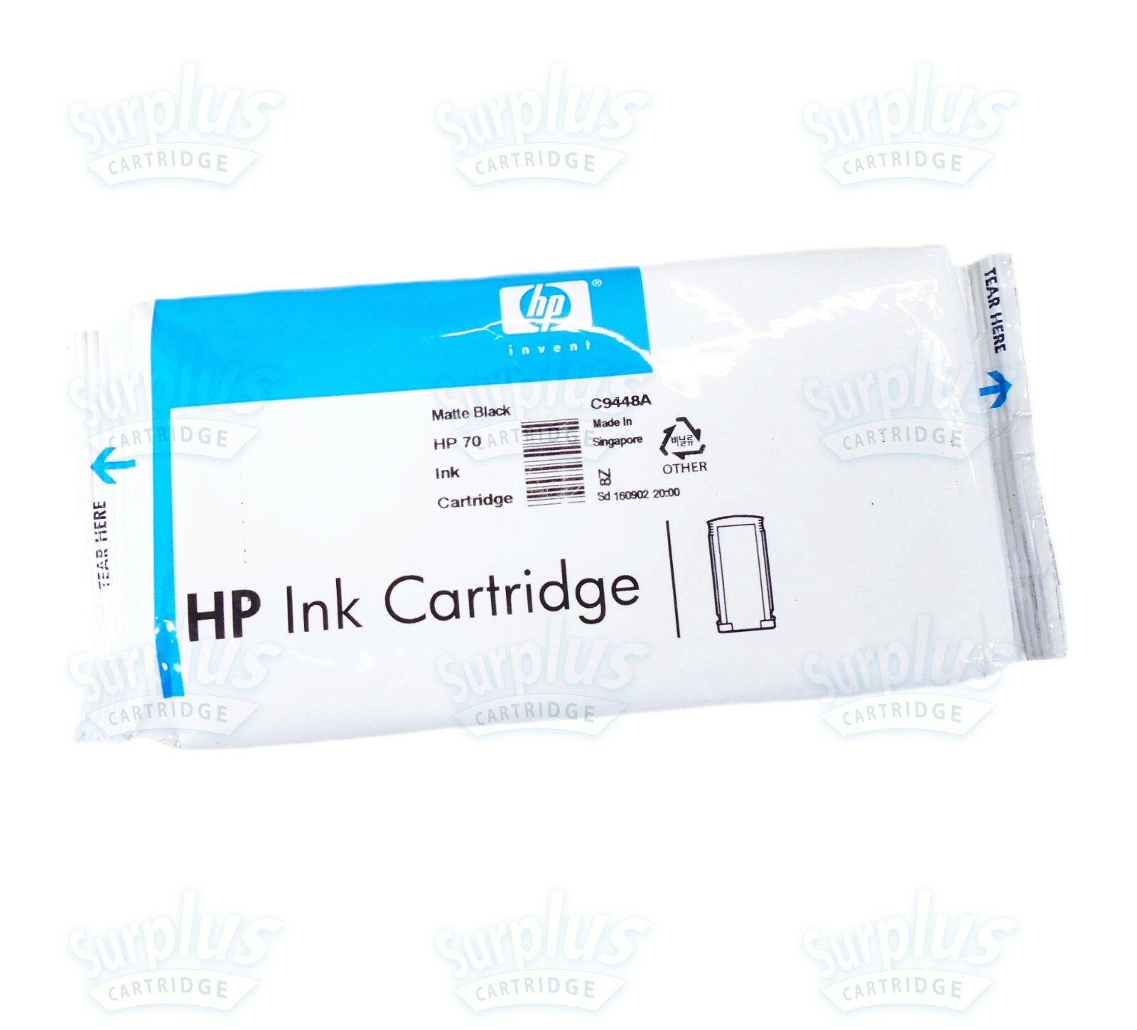 Genuine HP 70 Matte Black Ink 130ml DesignJet L3S81B E1L21B Q6675A 