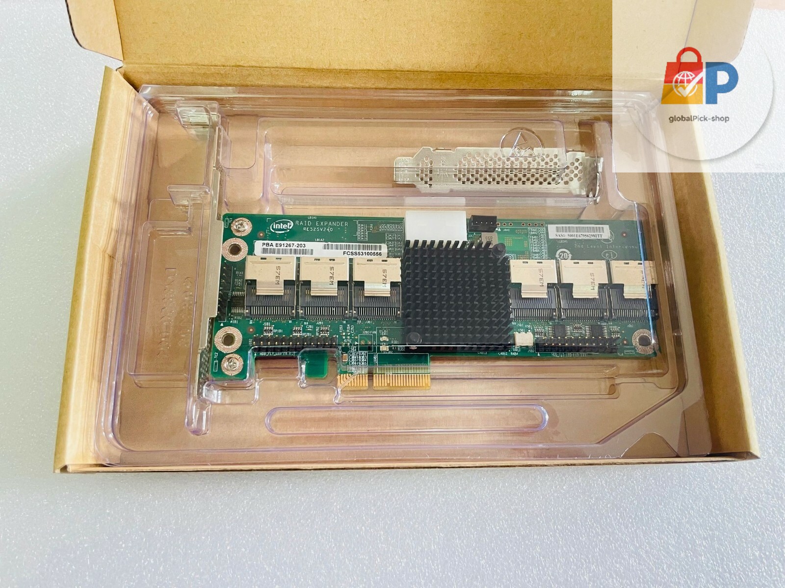 Intel RAID Storage Expander RES2SV240 E91267-203 SAS SATA 6Gb 24 Port