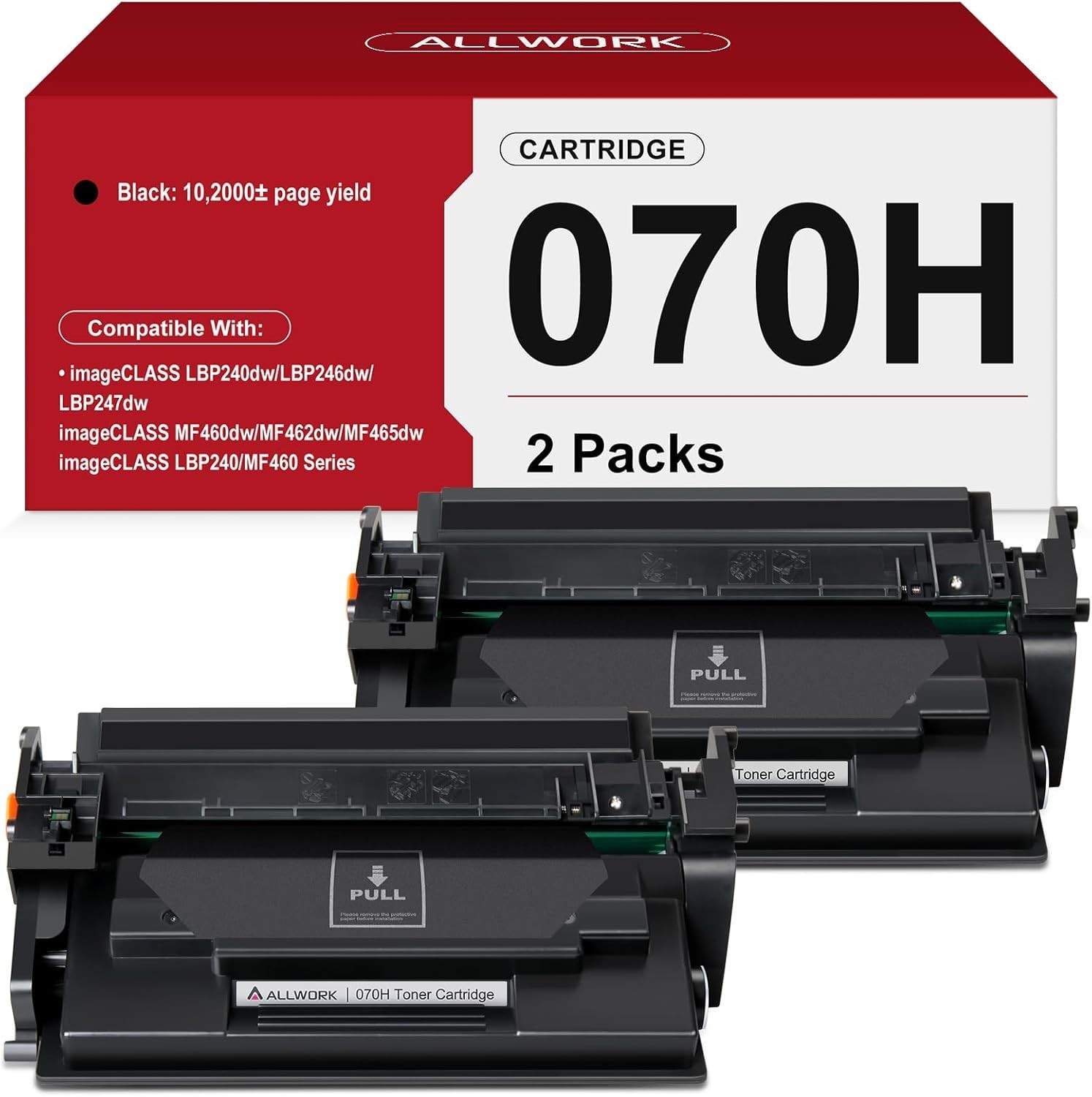 070H Compatible Toner Cartridge - 10,200 Pages for Versatile Printing Needs