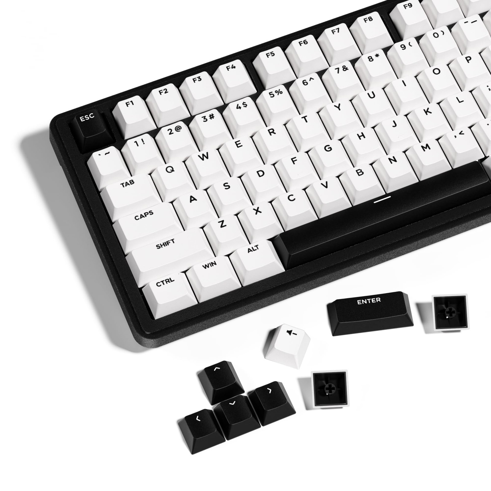 XVX Bow Double Shot PBT Keycaps Set 138 Keys, Cherry Profile Custom Keycap 60...