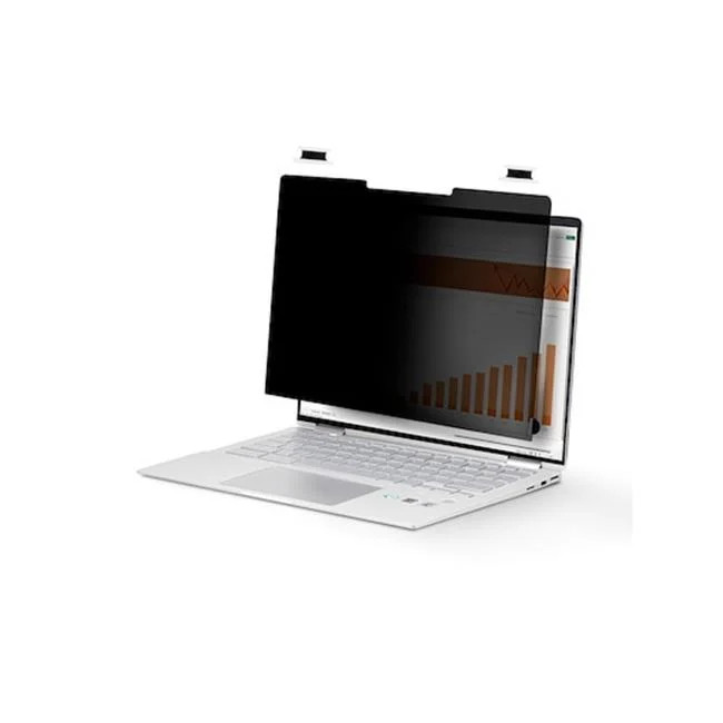 Startech 14LTPRIVACYSCRN 14 in. 16-9 Flip-Over Privacy Screen with Touch Anti...