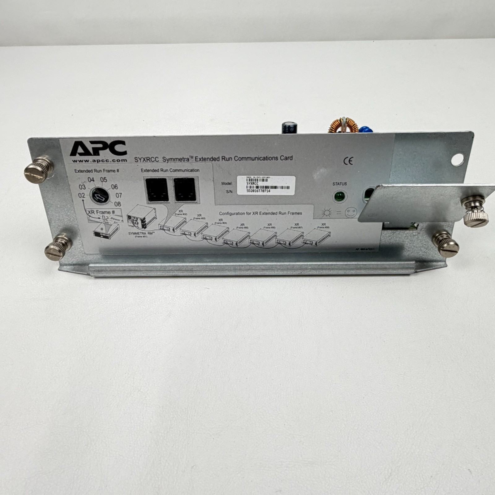 APC SYXRCC Symmetra UPS Extended Run Communications Card 640-0431J-Z-001