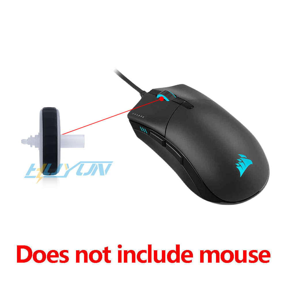 New Mouse Pulley/scroll Wheel Replacement For Corsair Sabre Rgb Pro Mouse