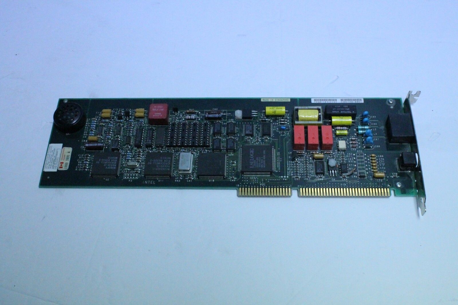 Vintage Intel PCCB-6201 Internal ISA Modem Card