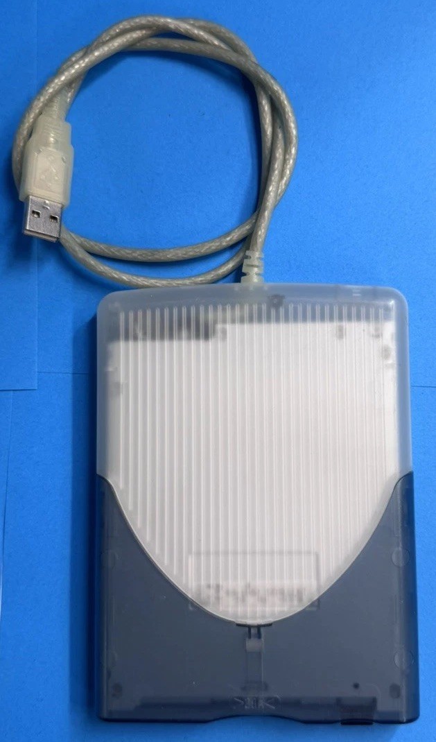 Smart disk VST USB Floppy Drive with Color Kit FDUSB-M Blue