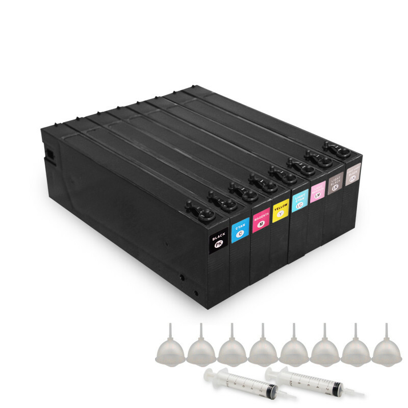 8x300ML/PC Empty UV Ink Cartridges For Epson Stylus Pro 4800 4880 Printer