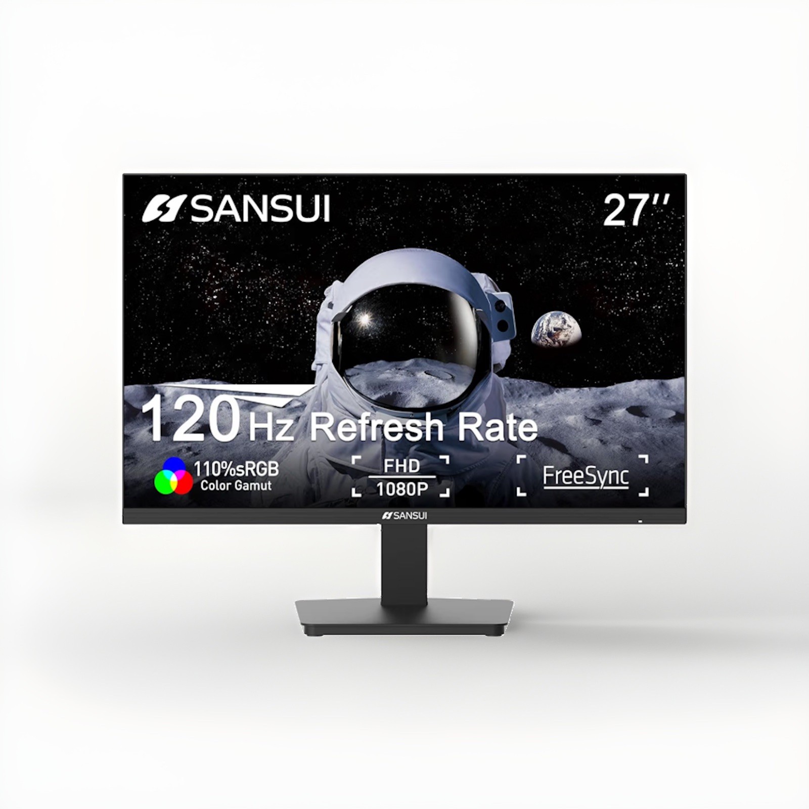 27" SANSUI Computer Monitor 100 Hz. Brand New