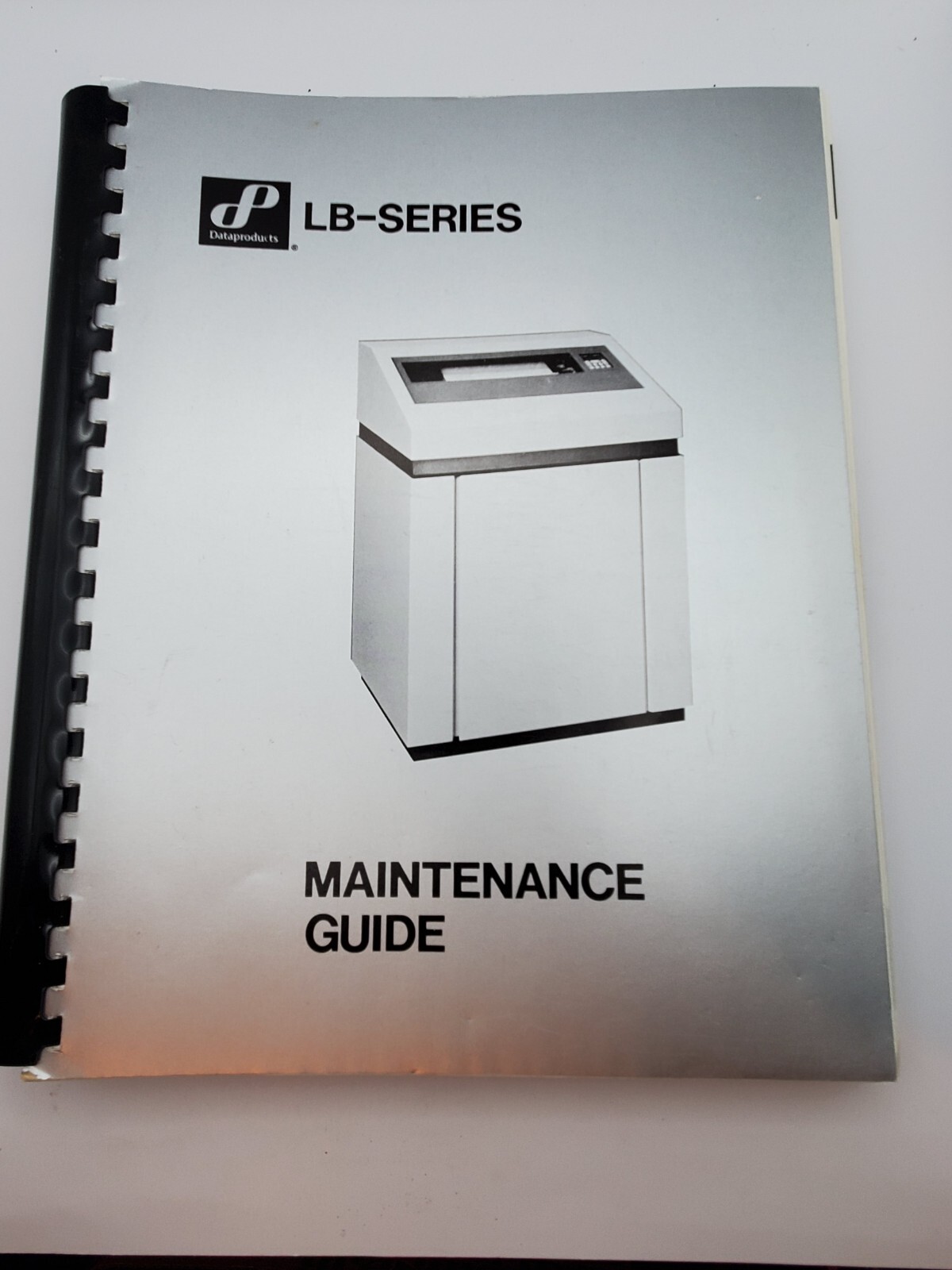 Original Dataproducts LB Series 300/600 Line Printer Maintenance Manual Guide