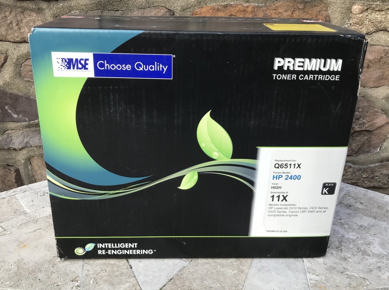 NEW MSE Brand Toner Cartridge Replacement for HP2400 / Q6511X (Black) Sealed