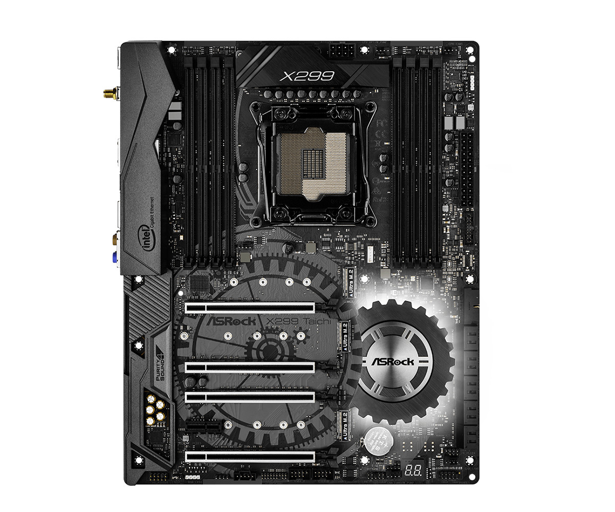 ASRock Taichi X299 Motherboard Workstation Support Intel core i9-10980xe LGA2066