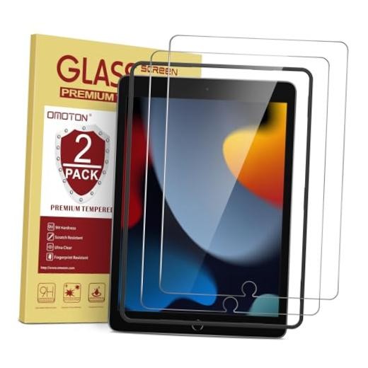 Screen Protector for iPad 10.2 inch 9/8/7th, iPad 9th/8th/7th 10.2" (2-Pack)