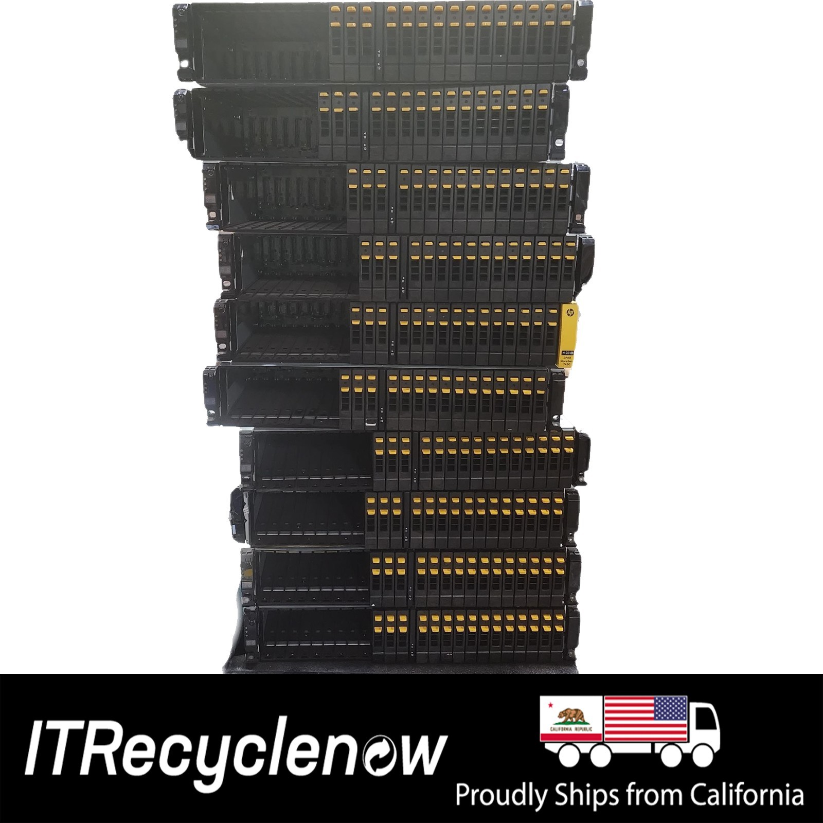 HP 3PAR StoreServ 7450 2U All Flash SAN Array 2x Controller 2x PSU 8Gb FC