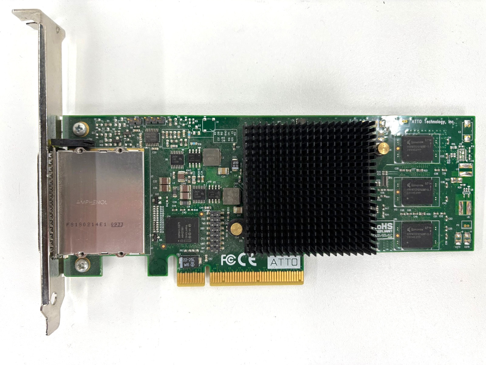 ESAS-R380 ATTO ESAS-R380-000 PCI-Express x8 SATA / SAS RAID Adapter CARD ONLY