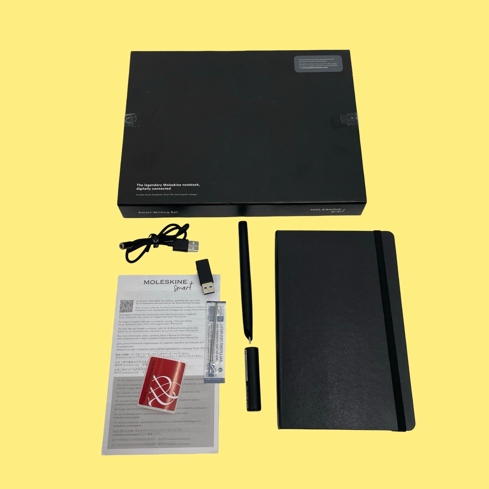 UNTESTED Moleskine Smart Writing Set NWP-F130 for Digital Notes #5293 z38/24