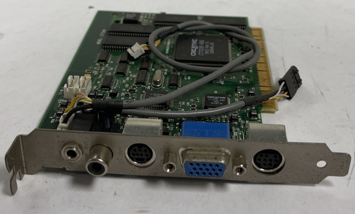 Creative Labs CT7240 Video Decoder Pci Card