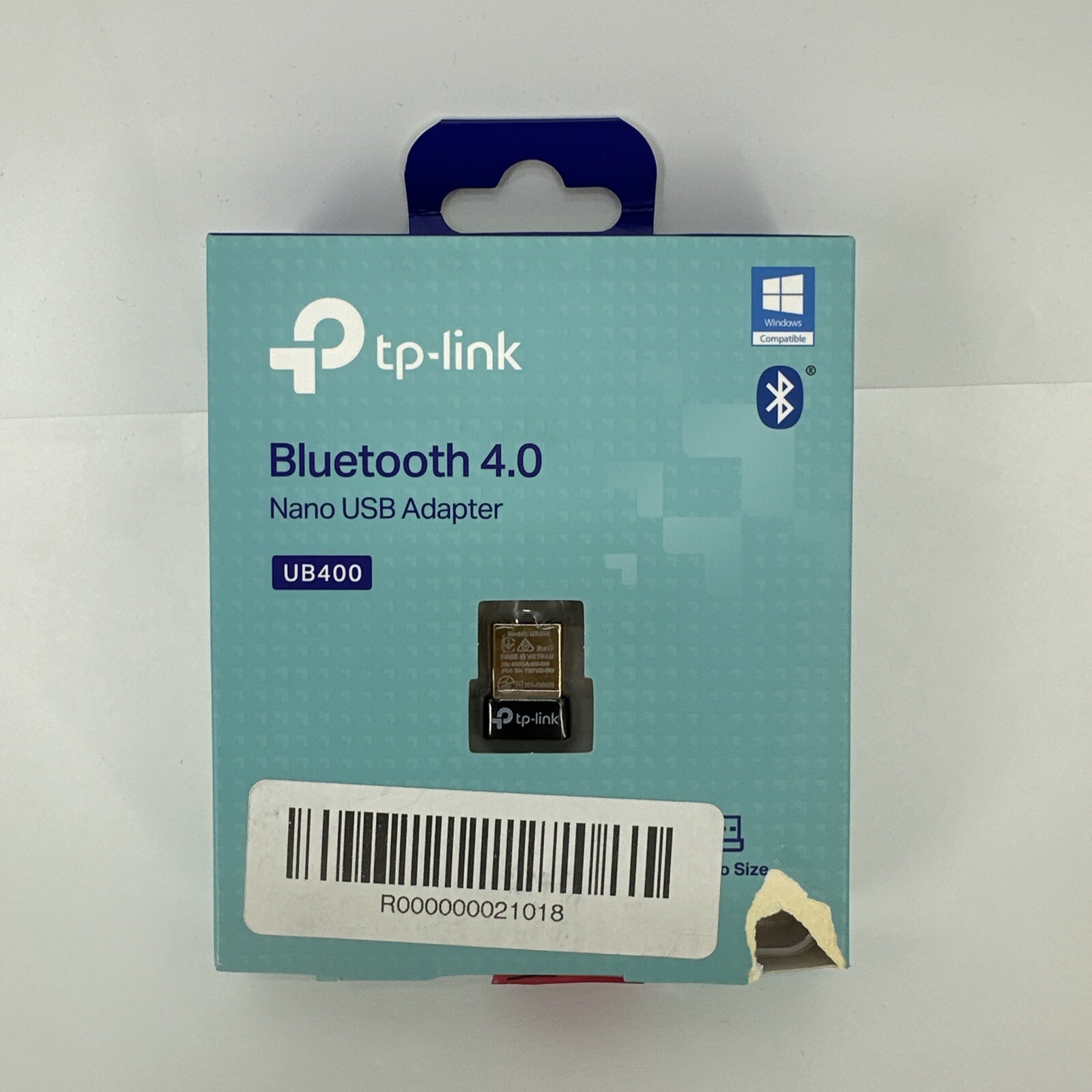 TP-Link UB400 Bluetooth 4.0 Nano USB Adapter (Windows 8/8.1/10) NEW OPEN BOX