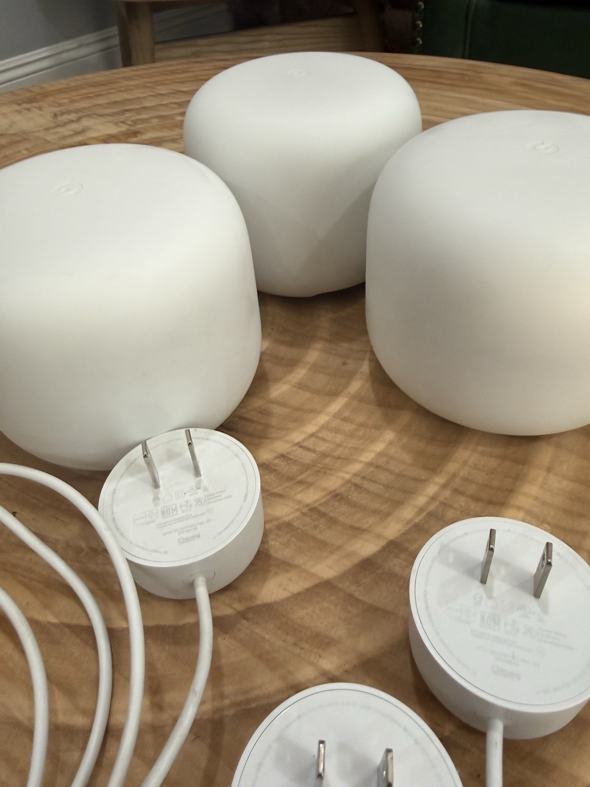 Google Wifi AC-1304 Mesh WiFi Router System 802.11ac, White, 3-Pack