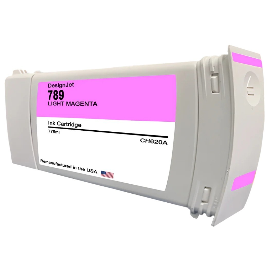 Compatible Ink Cartridge for HP 789 (CH620A) Light Magenta 775ml-USA