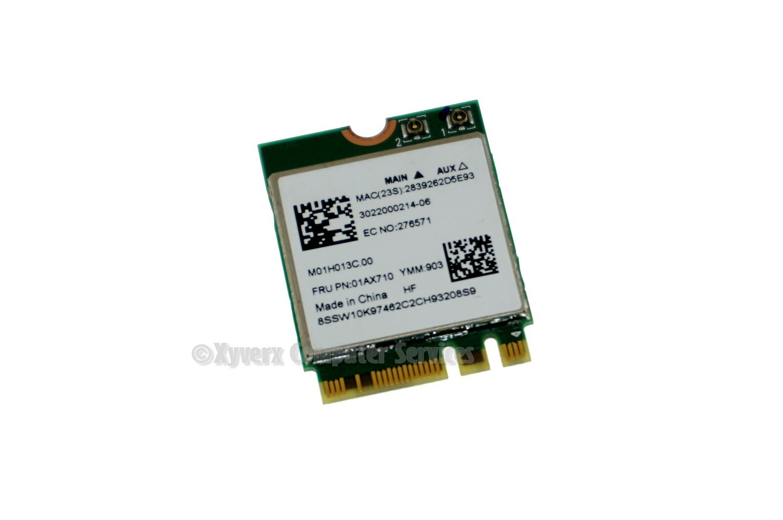 8SSW10K97462 01AX710 GENUINE LENOVO WIRELESS CARD IDEAPAD L340-15API 81LW (CB74)