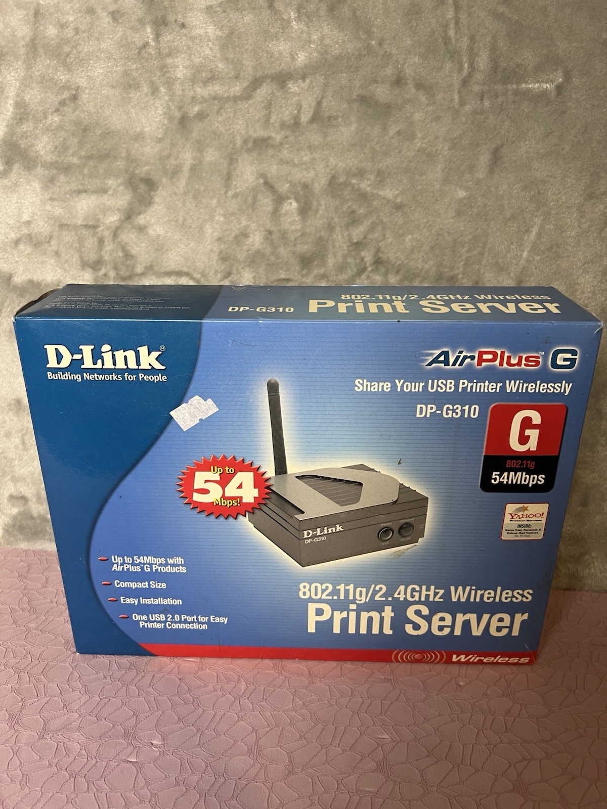 D-link DP-G310 Wireless Print Server