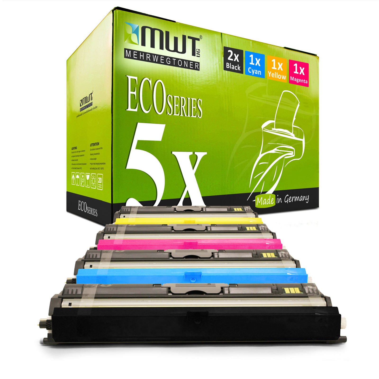 5X ECO Cartridge For Xerox Phaser 6121-MFP