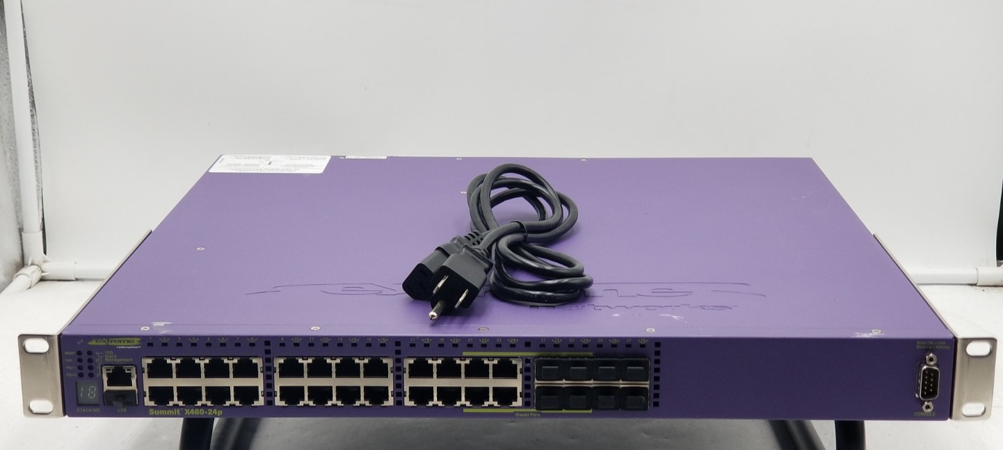 Extreme Networks Summit X460 16403 24-Port Network Switch