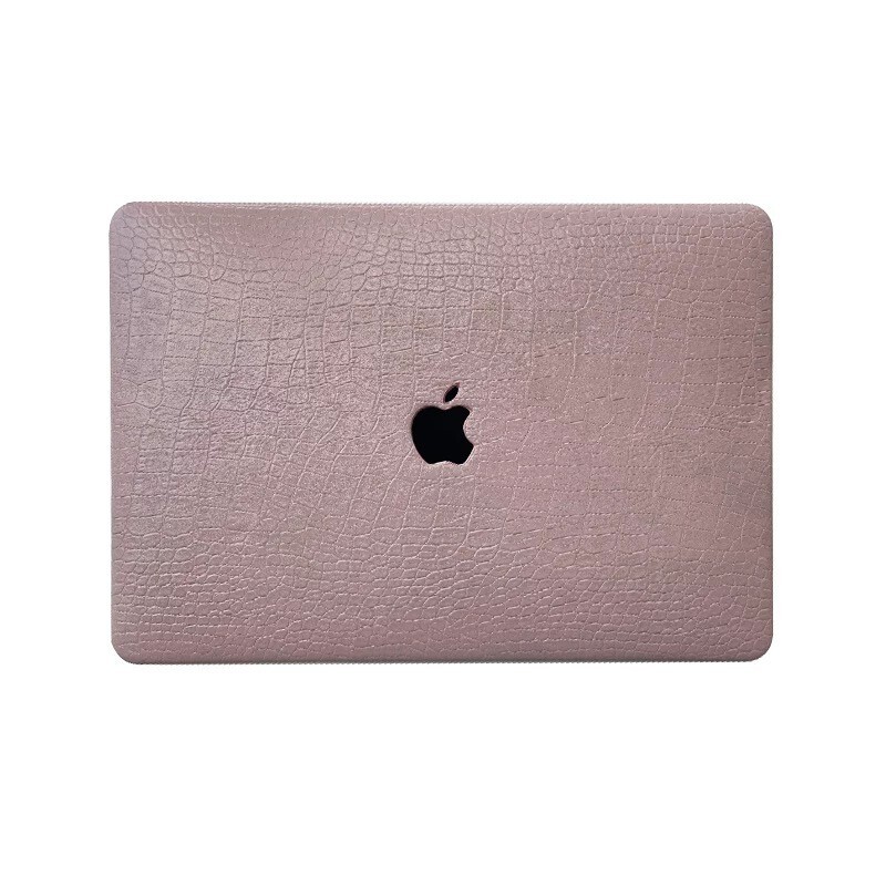 Pink Crocodile PU Leather Case Cover For MacBook Pro 14 15 16 MacBook Air 13 15
