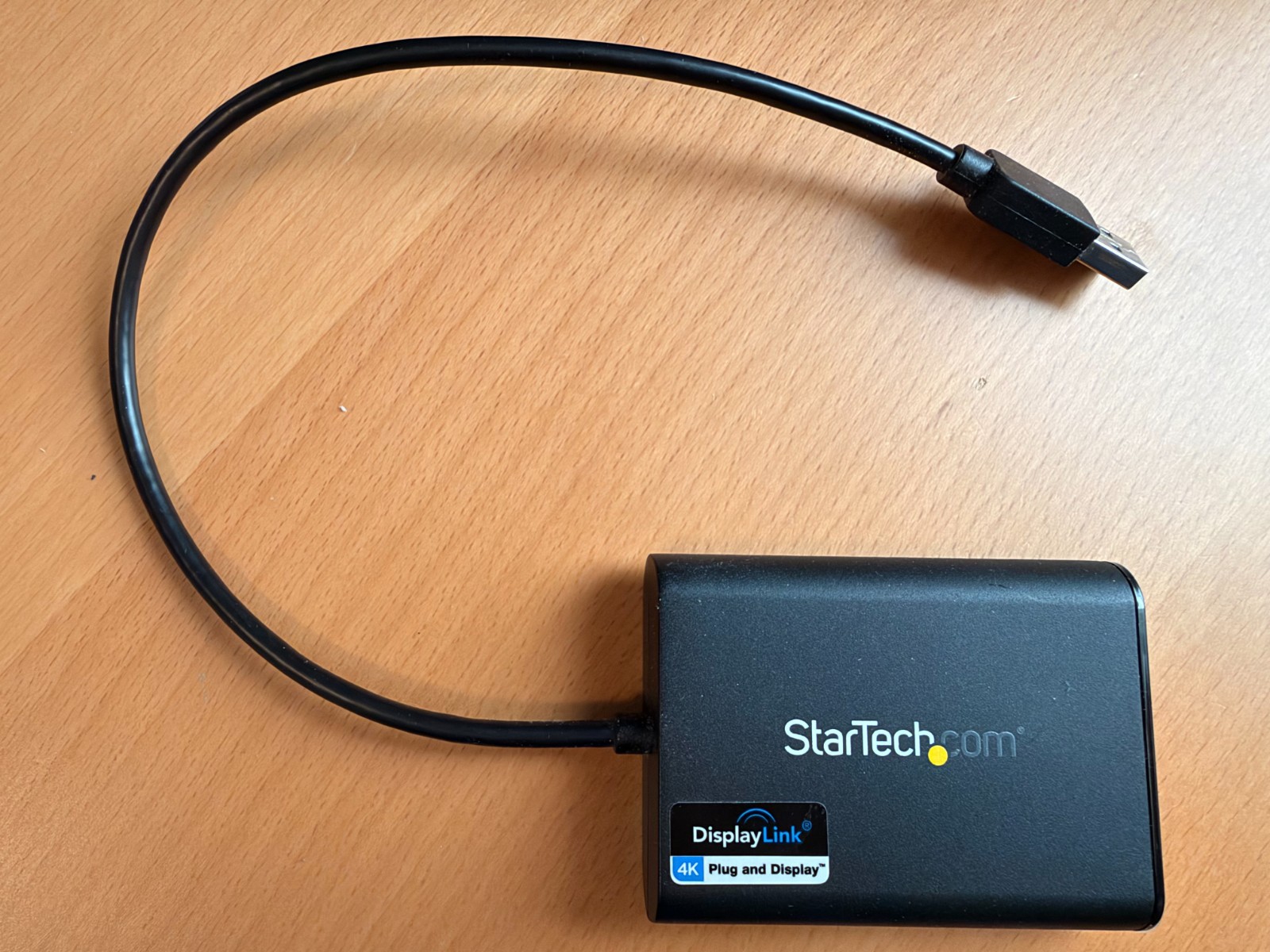 StarTech USB 3.0 to Dual DisplayPort Adapter (USB32DP24K60) Used