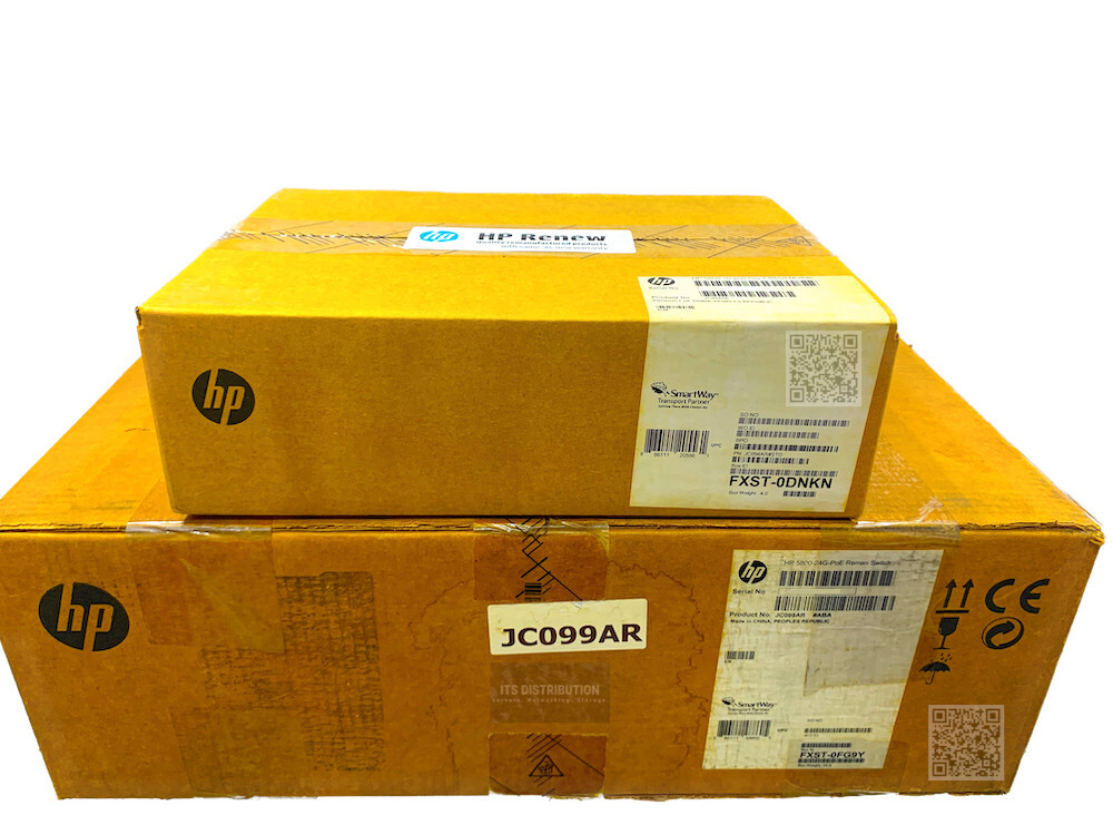JC099A I RENEW SEALED HP 5800-24G-PoE Switch + JC094A Module