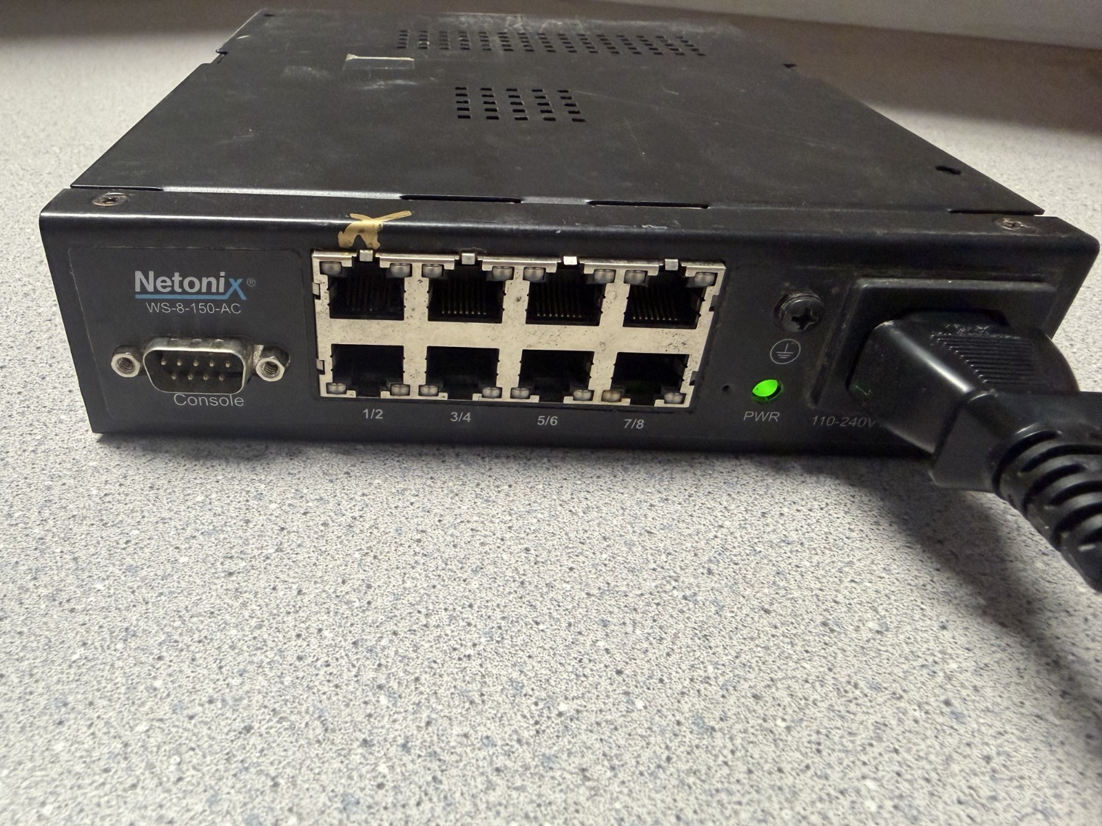 Netonix Switch WS-8-150-AC used