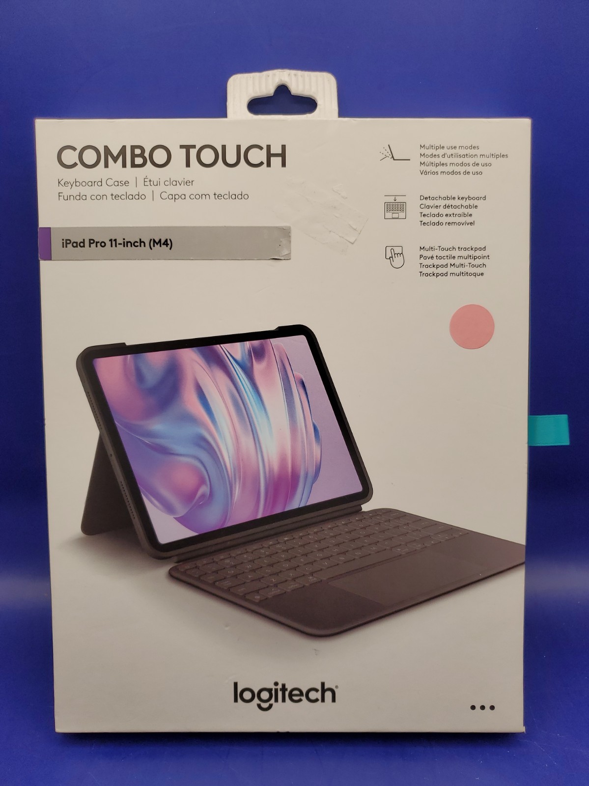 Logitech Combo Touch Keyboard Case iPad Pro 11-inch M4 & M5 Graphite 920-013304