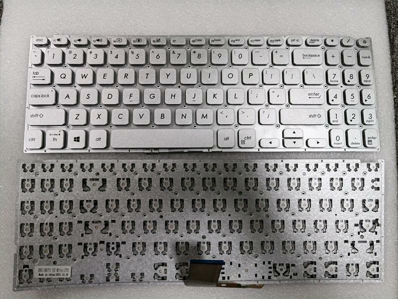 New Keyboard For Asus Vivobook X512 X512FA X512DA X512U X512UA X512UB US Silver