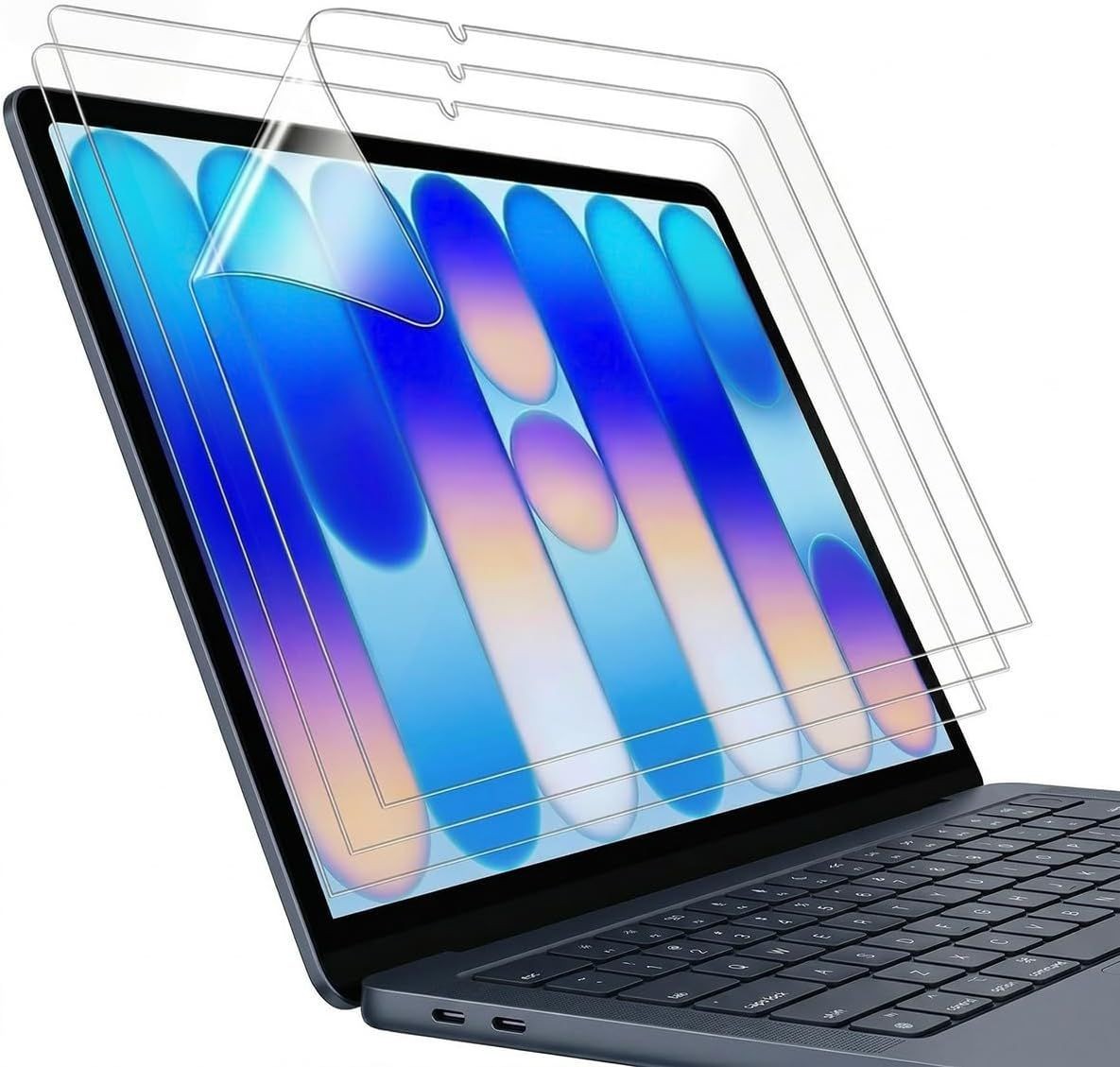 3 Pack HD PET Screen Protector for MacBook Neo 13" 2026 Released, Ultra Clear