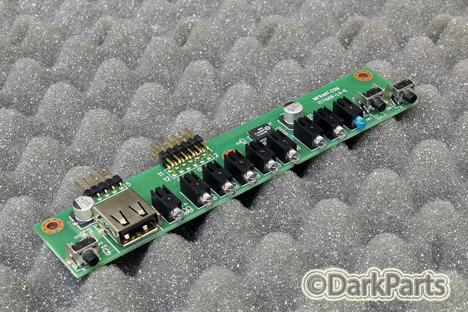 Netgear Readynas 1100 Power Button Switch Board Panel IT71008-L4-E
