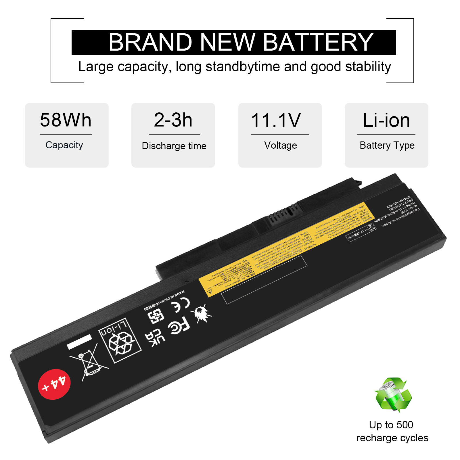 6/9Cell Battery For IBM Lenovo ThinkPad X220 X220i X220s X230 X230i X230s 44/44+