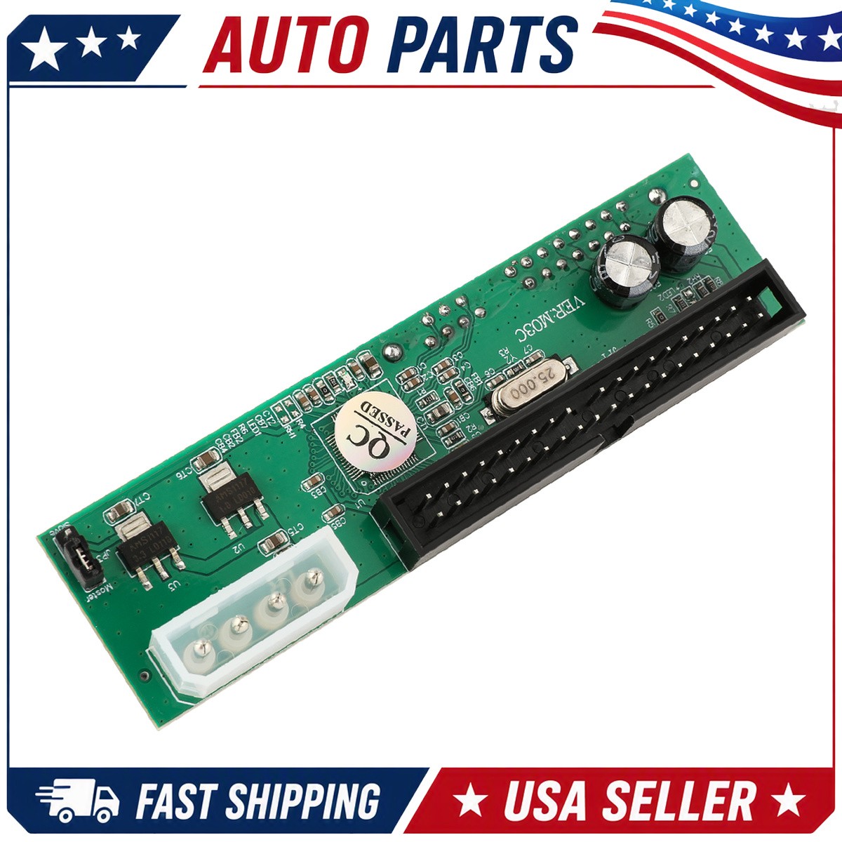 IDE PATA Disk to SATA Motherboard 40Pin Adapter Green Geartronics JP103 Kit