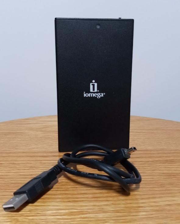 Iomega External Mechanical Hard Drive Model LPHD 160-C - 160 Gigs USB 2.0
